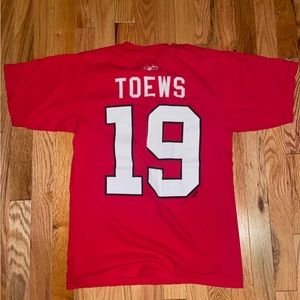 Chicago Blackhawks Jonathan Toews Jersey Tee